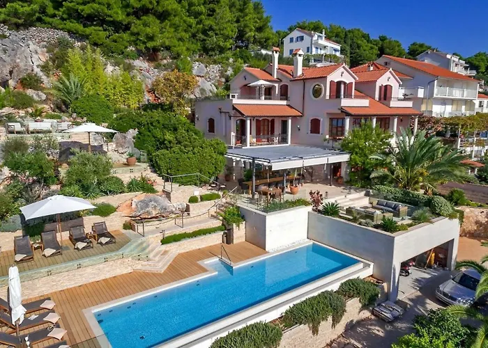 Villa Silversea In Hvar Infinity Heated Pool